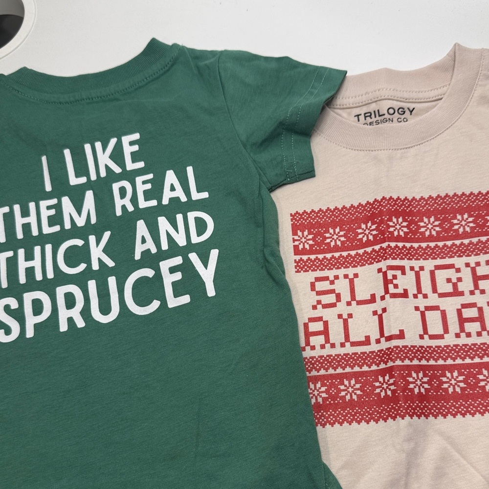 Trilogy Christmas bundle tees